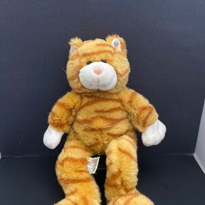 Build-A-Bear Orange Striped Cat Plush Toy
